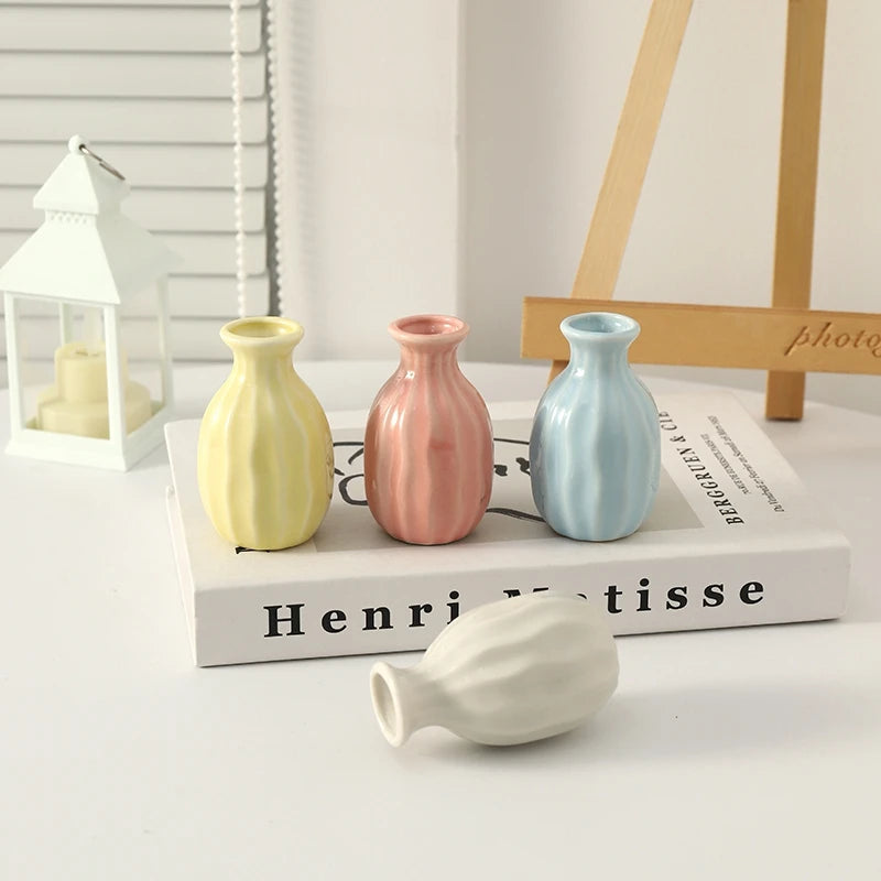 Glazed Colour Bud Vase