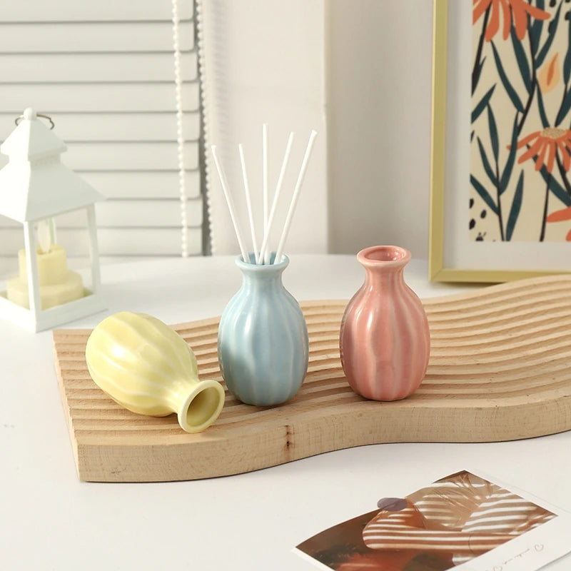 Glazed Colour Bud Vase