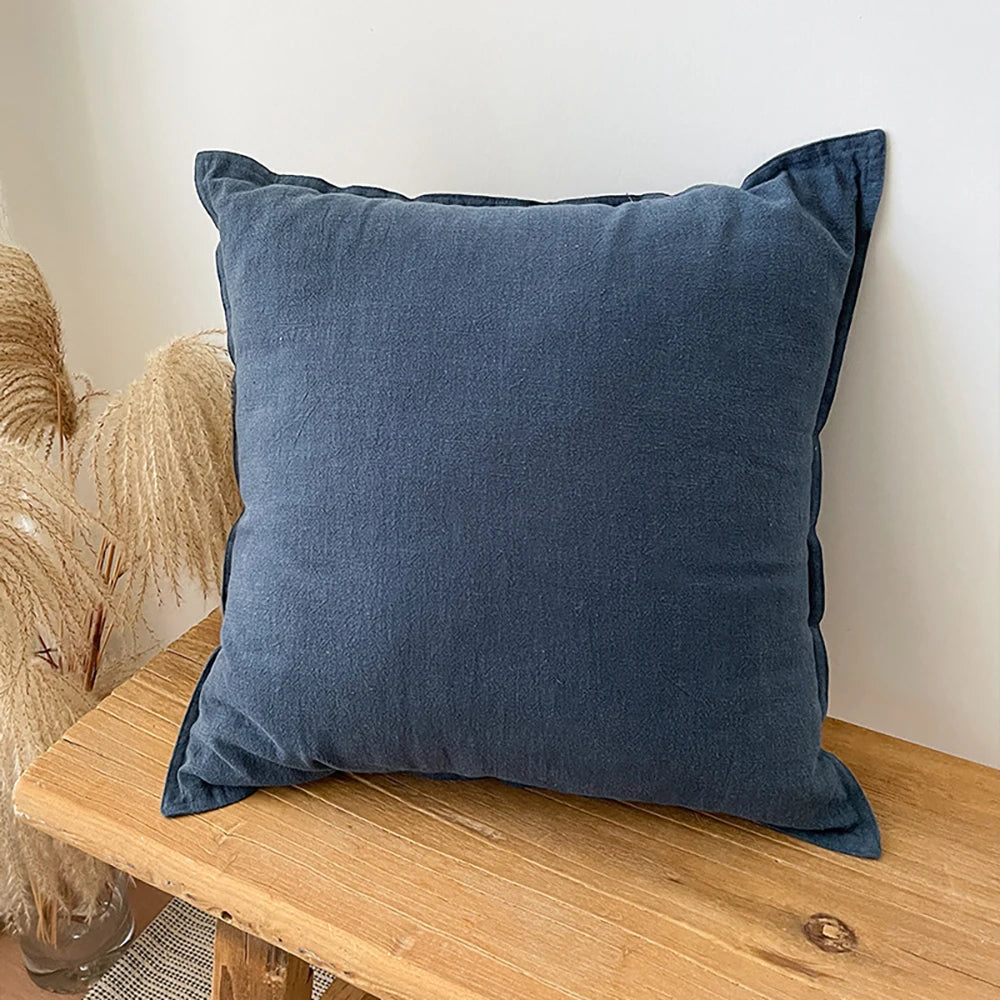 Plain Woven Ramie Cushion Cover