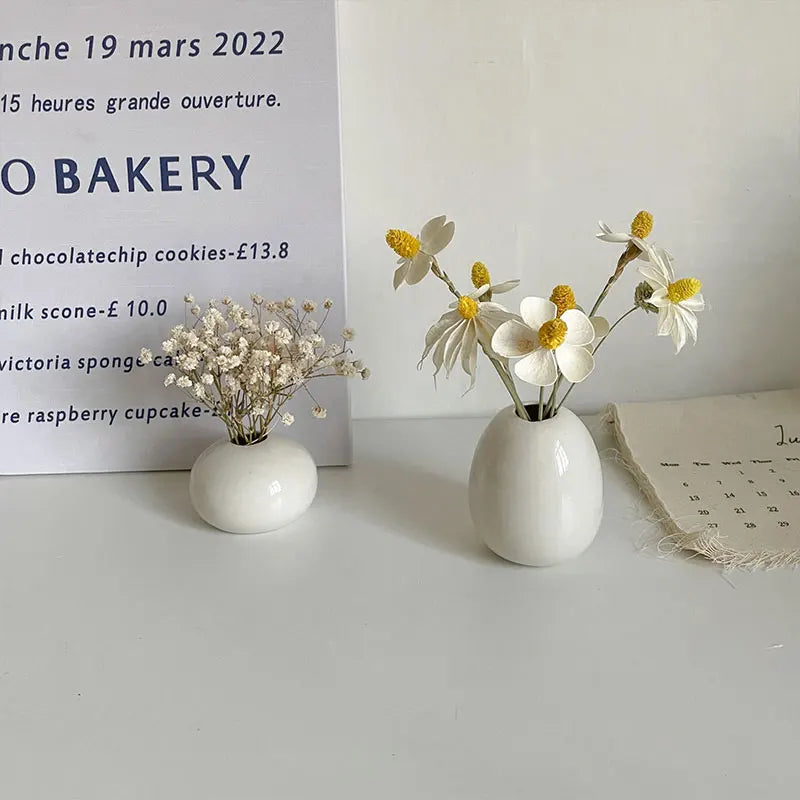 Glazed Colour Bud Vase