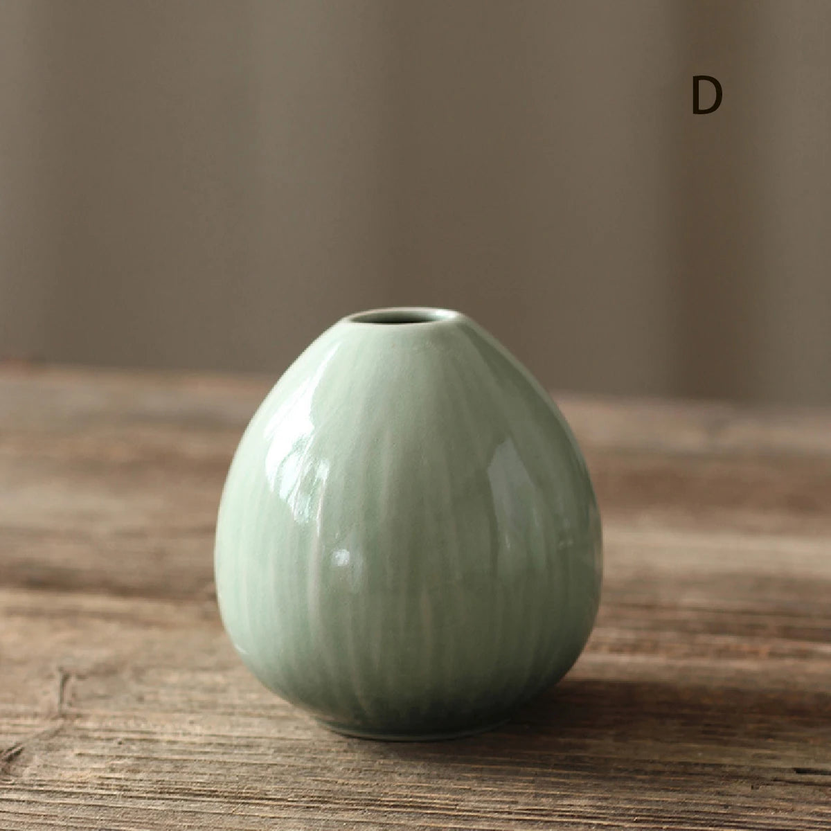 Celadon Stem Bud Vase