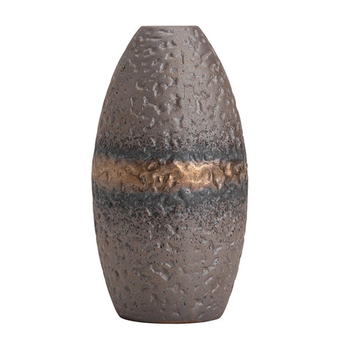 Carved Stoneware Vase