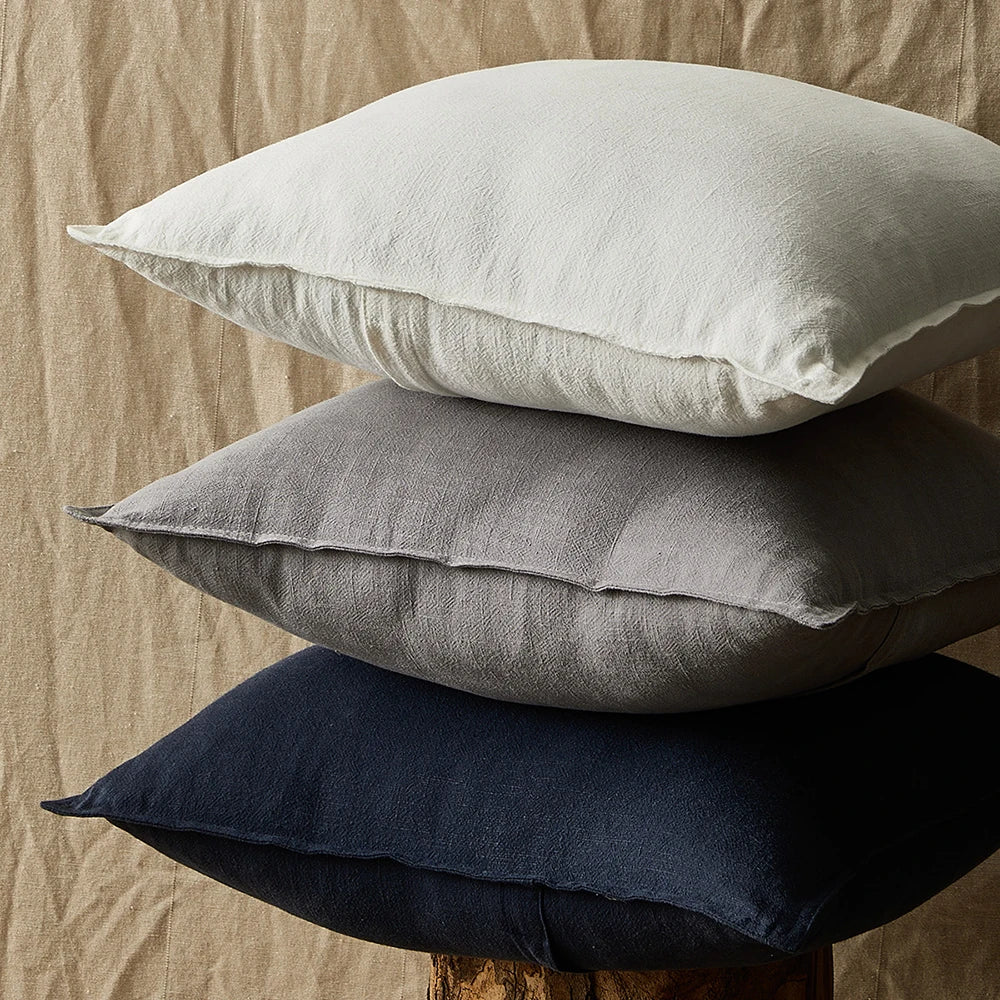 Plain Woven Ramie Cushion Cover