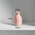 Glazed Colour Bud Vase