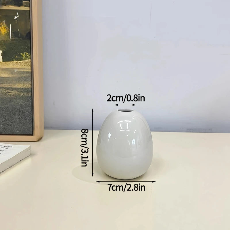 Glazed Colour Bud Vase