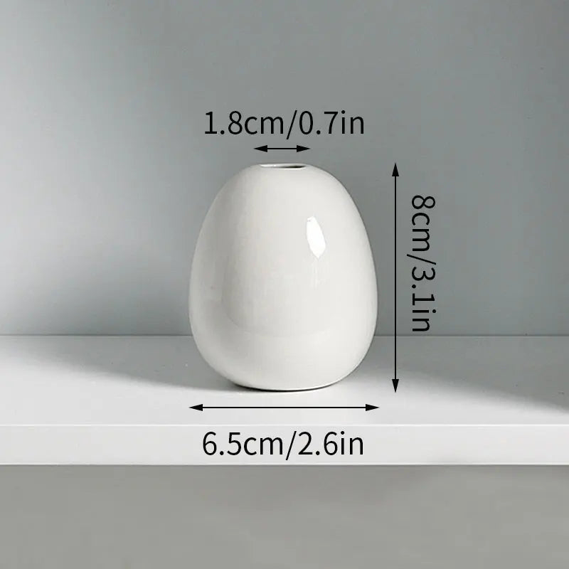 Glazed Colour Bud Vase