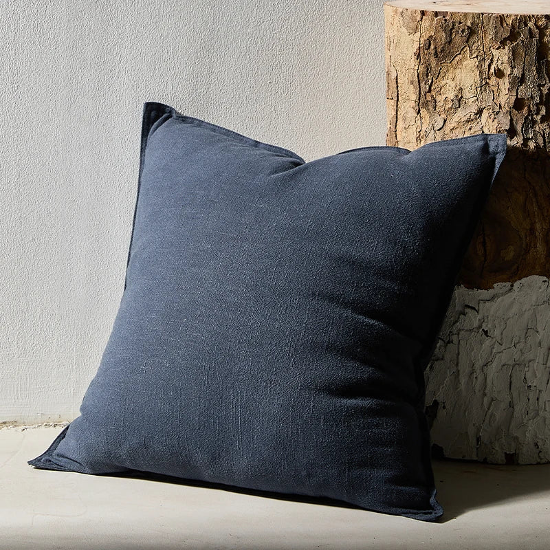 Plain Woven Ramie Cushion Cover