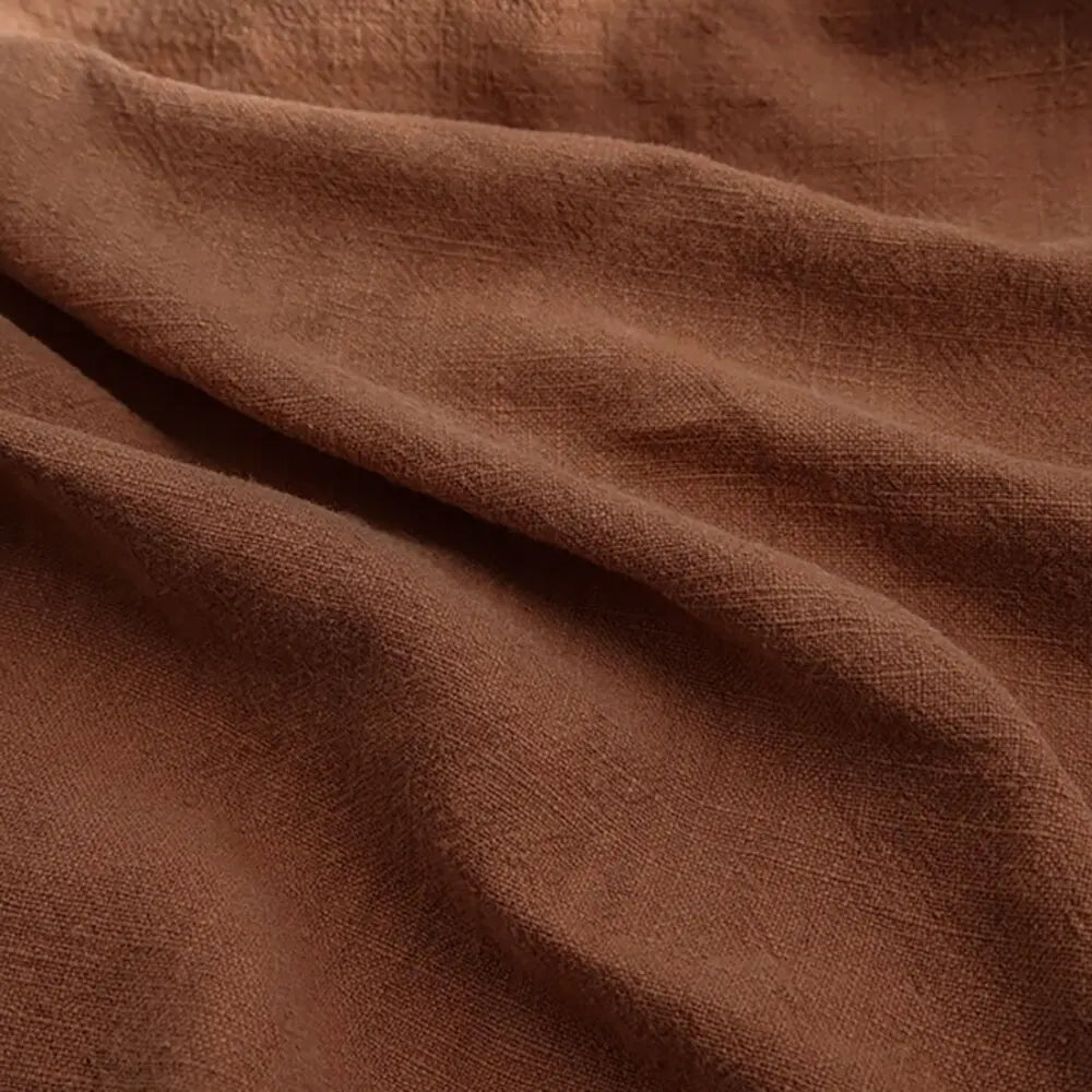 Plain Woven Ramie Cushion Cover