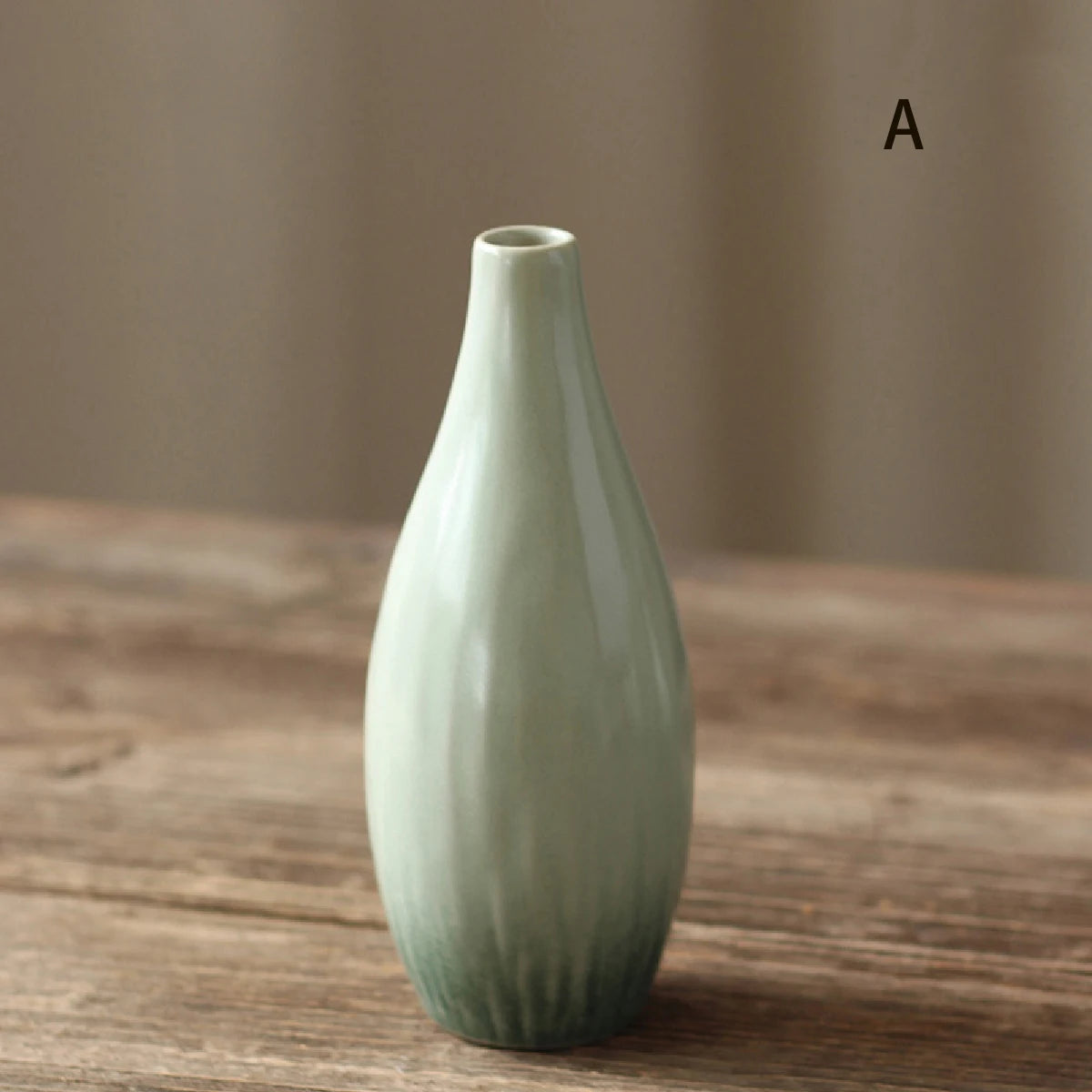 Celadon Stem Bud Vase