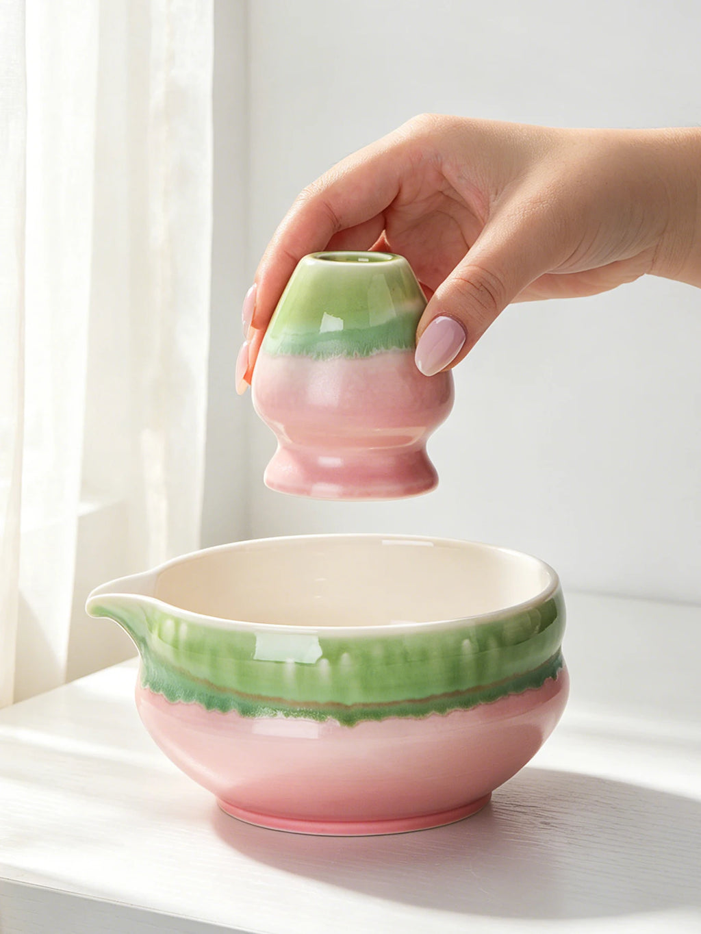 Ceramic Matcha Bowl Set