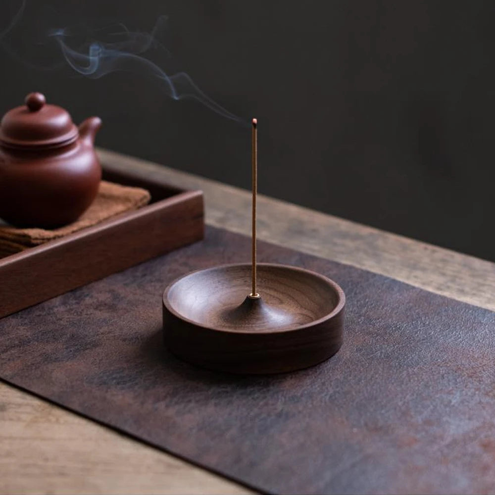 Walnut Incense Tray