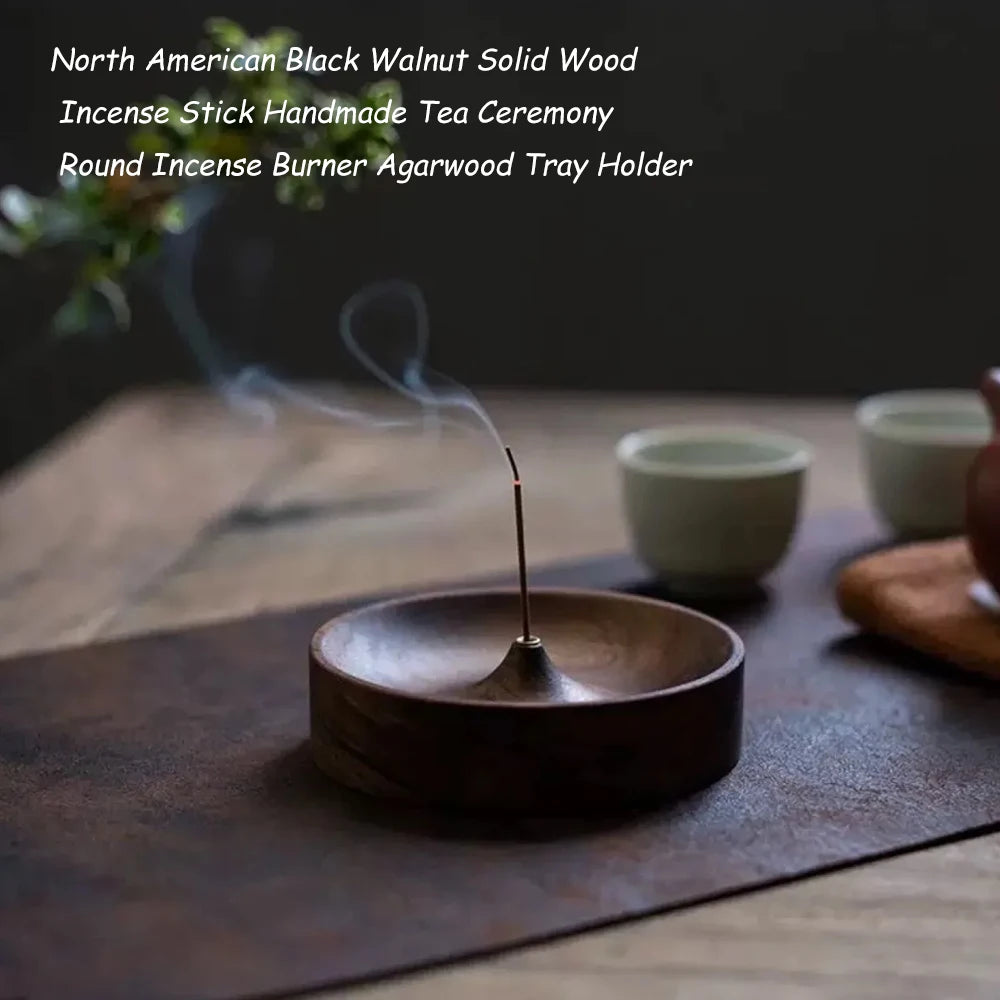 Walnut Incense Tray