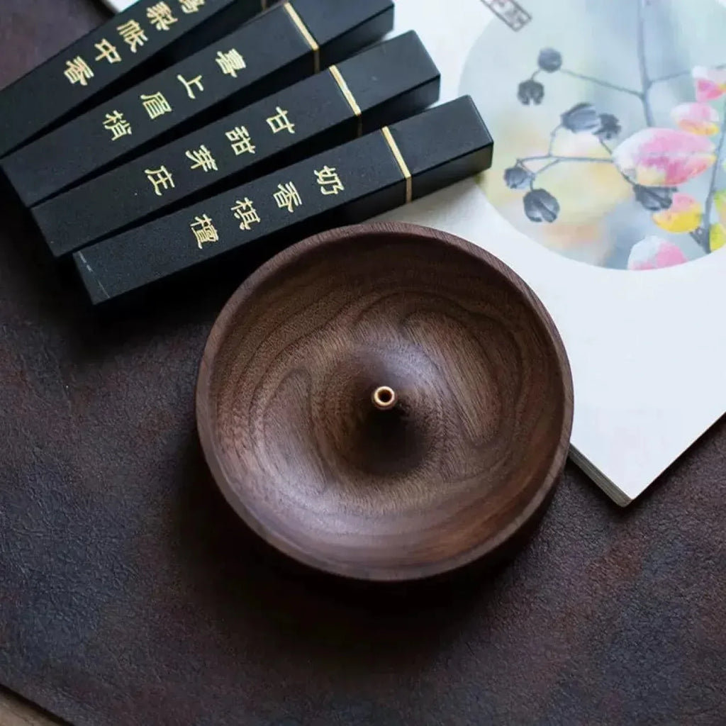 Walnut Incense Tray