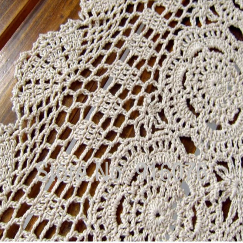 Vintage Crochet Lace Runner
