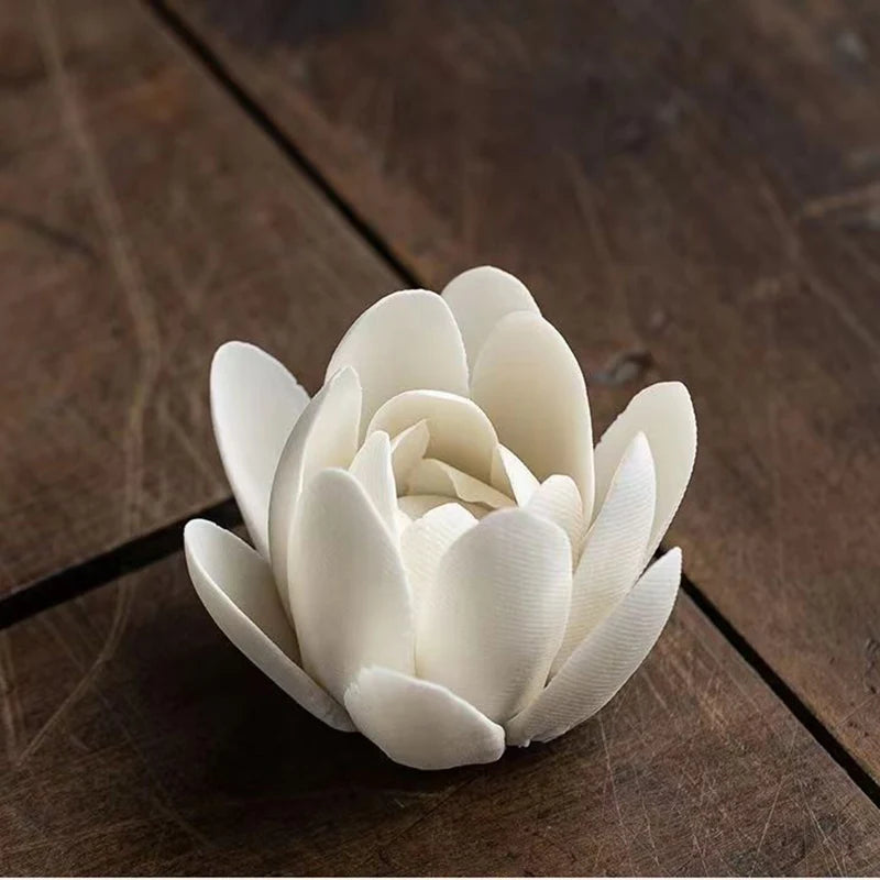 Lotus Ceramic Incense Burner