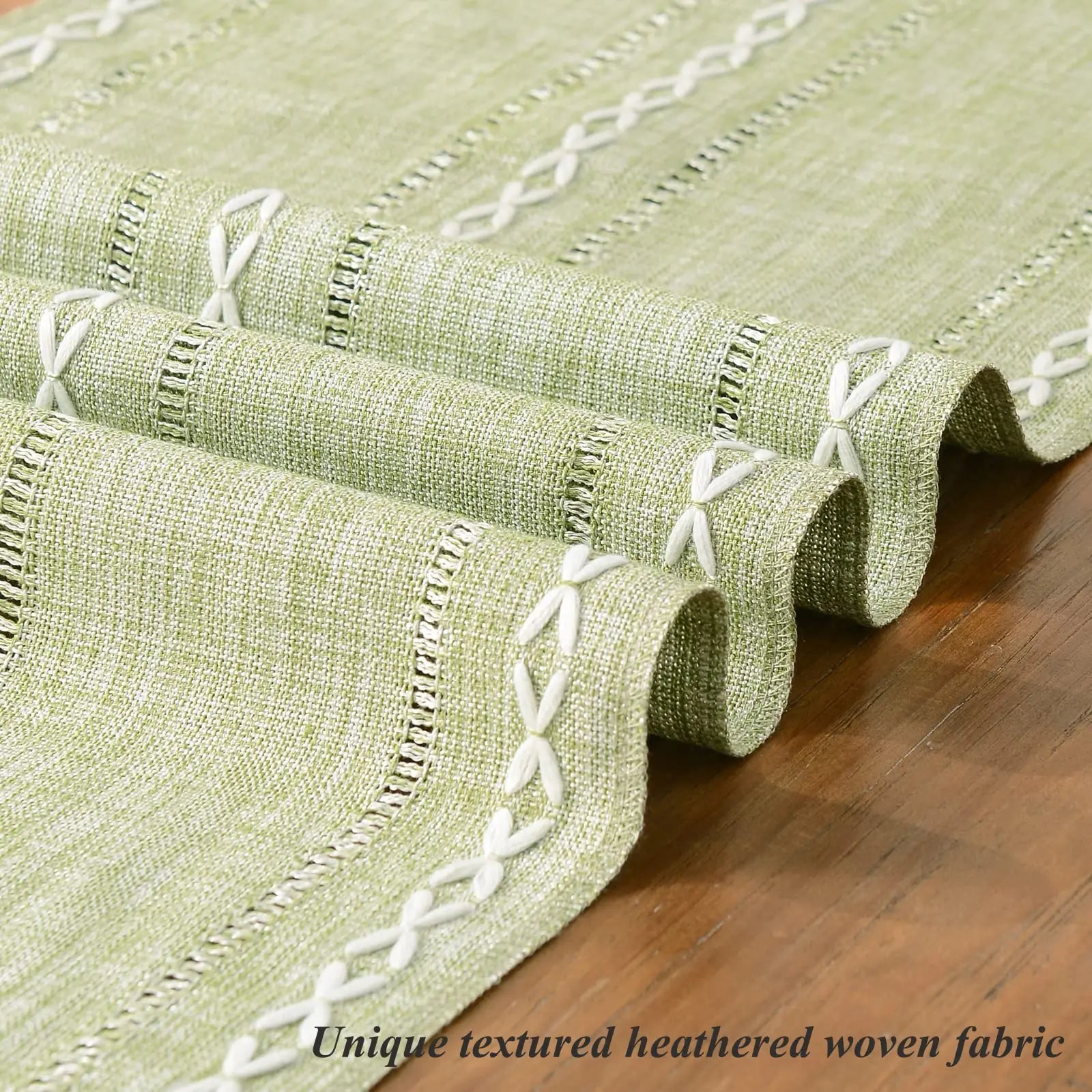 Linen Farmhouse Tassel Runner