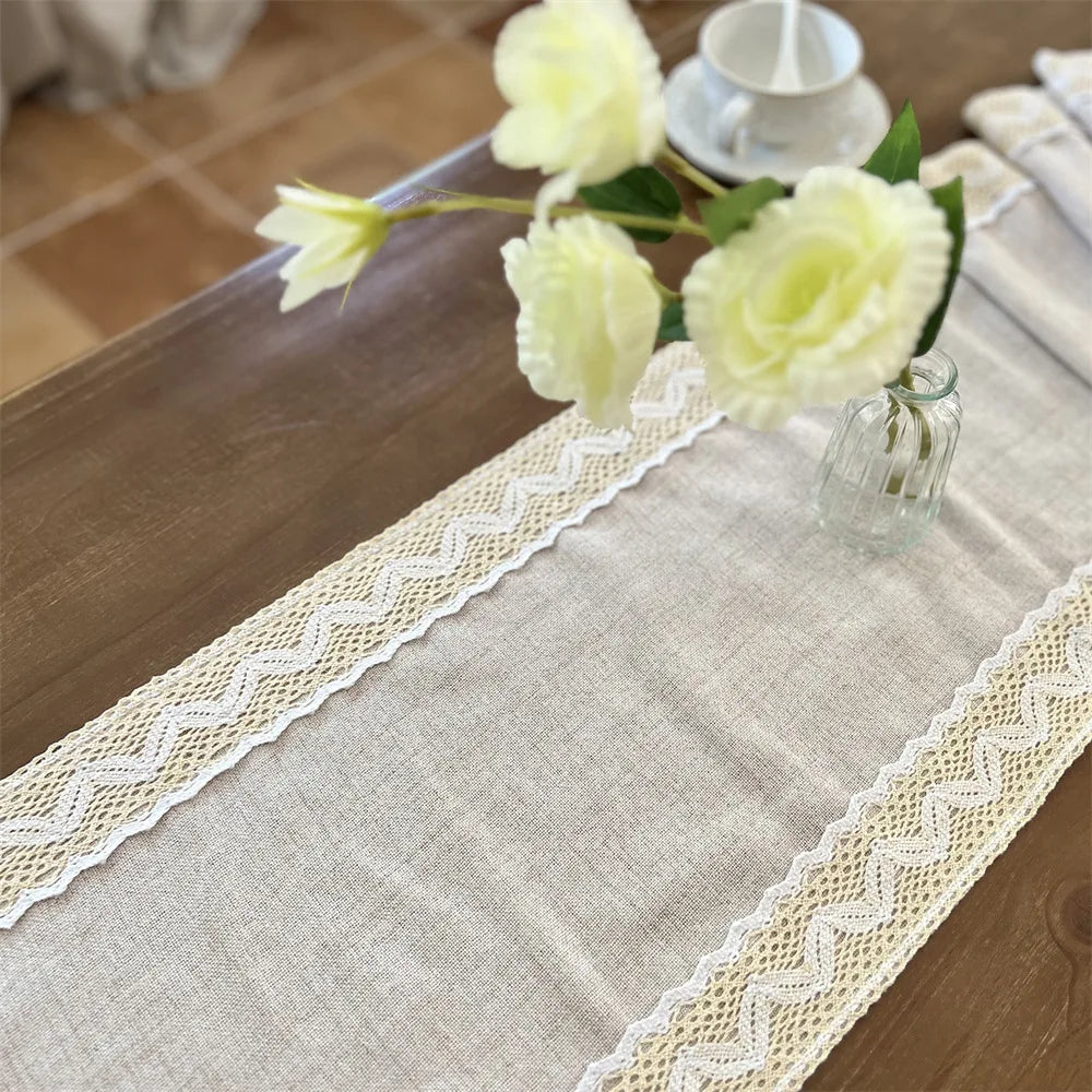 Macramé Lace Table Runner