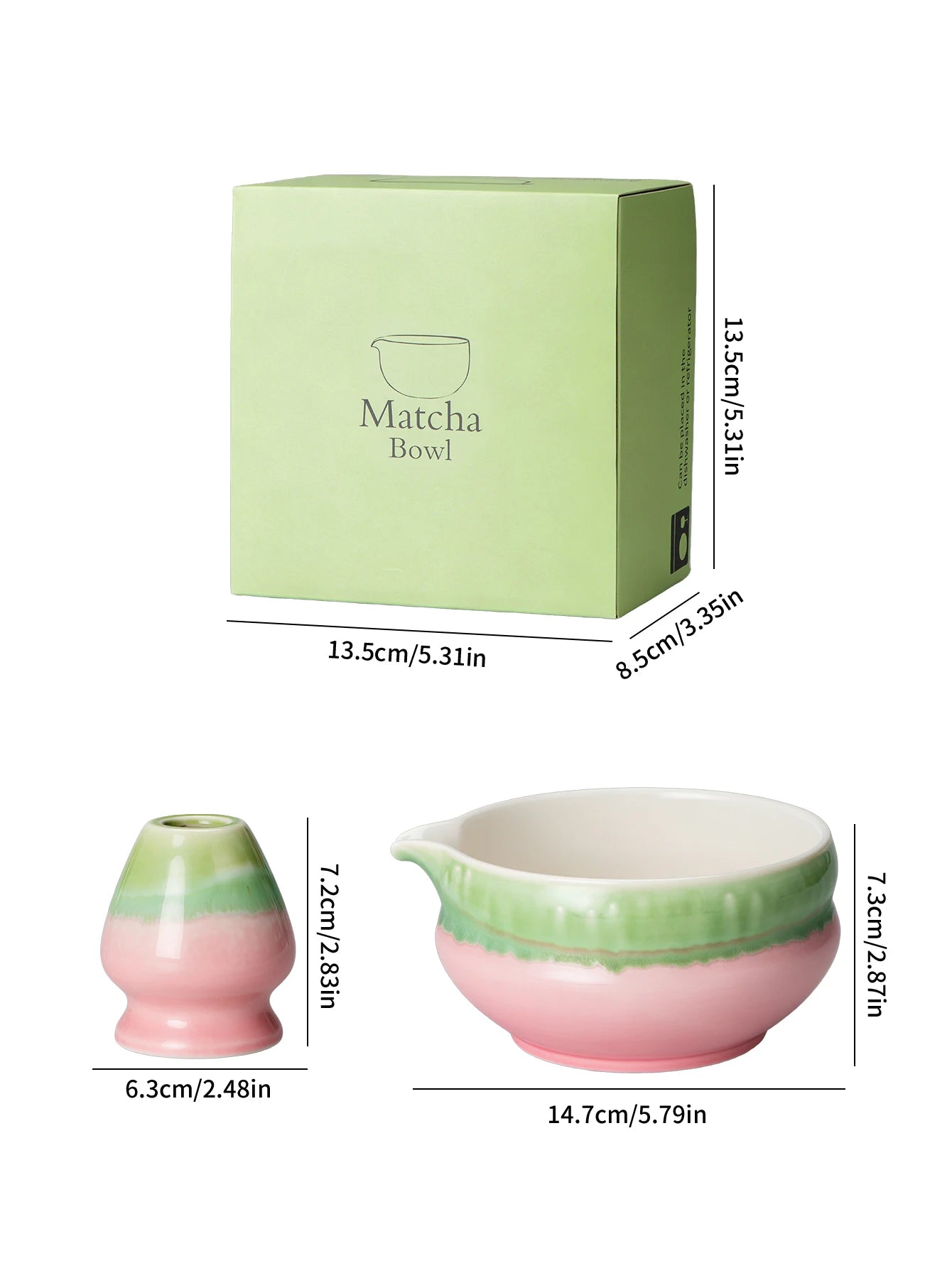 Ceramic Matcha Bowl Set