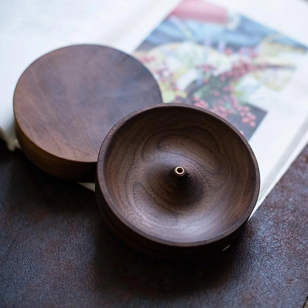 Walnut Incense Tray