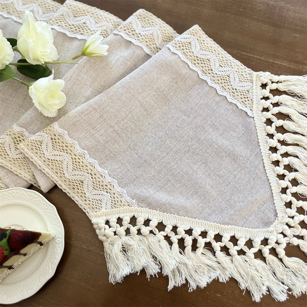 Macramé Lace Table Runner